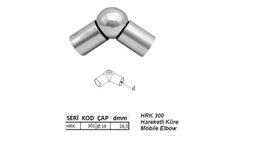 16’LIK PATENT DİRSEK